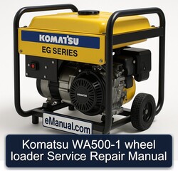 Komatsu WA500-1 Wheel Loader Service Repair Workshop Manual PDF