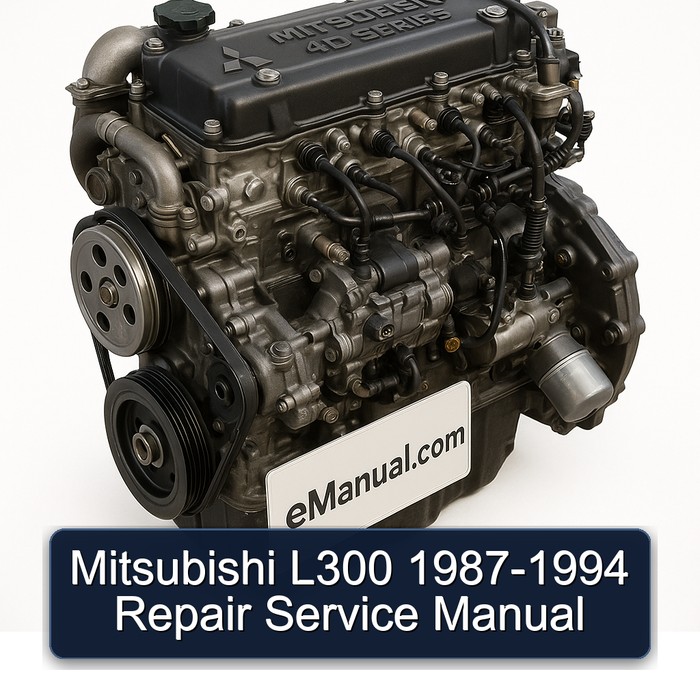 1987-1994 Mitsubishi 4 D Series L300 Service Repair Workshop Manual PDF