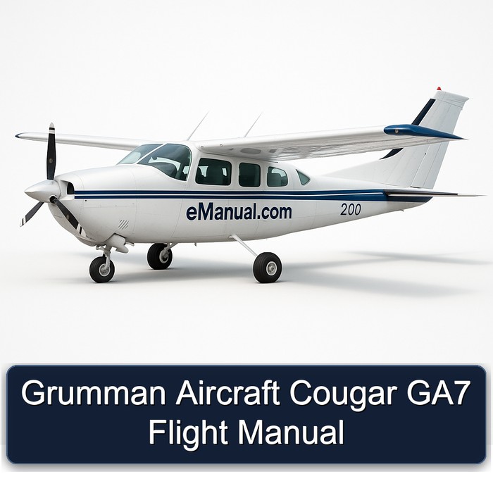 Grumman Aircraft Cougar GA7 Flight Service Repair Workshop Manual PDF