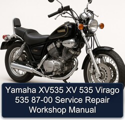 1987-2000 Yamaha Virago XV535 Xv 535 Service Repair Workshop Manual PDF
