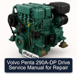 Volvo Penta 290A-DP Drive Service Repair Workshop Manual PDF