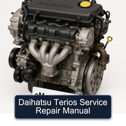 Daihatsu K3 Terios Service Repair Workshop Manual PDF