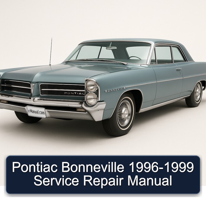 1996-1999 Pontiac Bonneville Service Repair Workshop Manual PDF