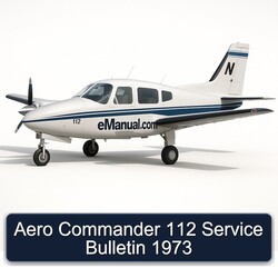 1973 Aero Commander 112 Service Repair Workshop Manual PDF
