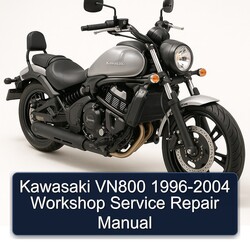 1996-2004 Kawasaki Vulcan VN800 Service Repair Workshop Manual PDF