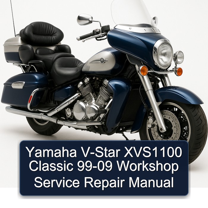 1999-2009 Aprilia Classic Yamaha V-STAR XVS1100 Service Repair Workshop Manual PDF