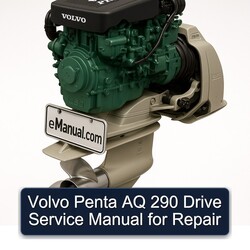 Volvo Penta AQ 290 Drive Service Repair Workshop Manual PDF