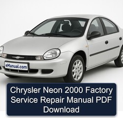 2000 Chrysler Neon Service Repair Workshop Manual PDF