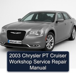 2003 Chrysler PT Cruiser Service Repair Workshop Manual PDF