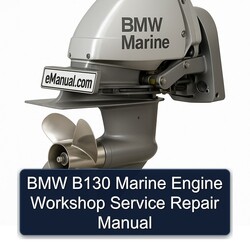 BMW 3 Series B130 Marine Engine Service Repair Workshop Manual PDF