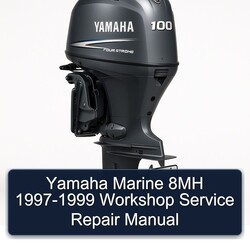 1997-1999 Yamaha Marine 8MH Service Repair Workshop Manual PDF
