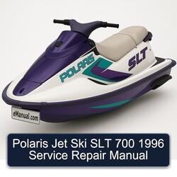 1996 Polaris Jet Ski SLT 700 Service Repair Workshop Manual PDF