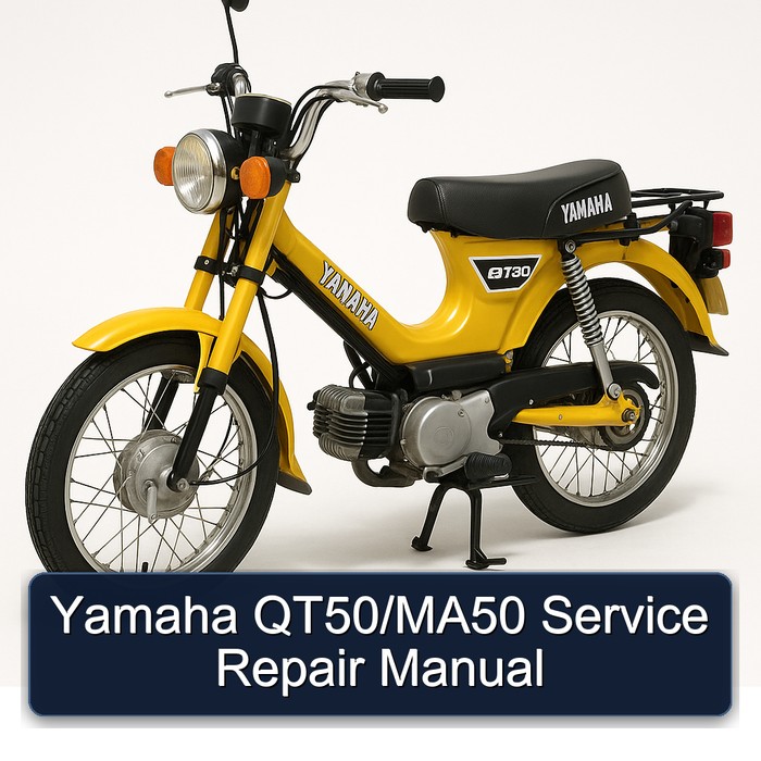 Yamaha QT50 MA50 Qt50/ma50 Service Repair Workshop Manual PDF