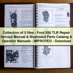 Ford Aerostar 550 TLB Illustrated Operator Parts Catalog PDF