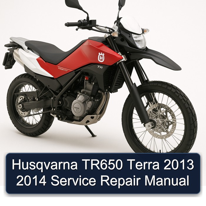 2013-2014 Husqvarna TR650 Models Terra Service Repair Workshop Manual PDF