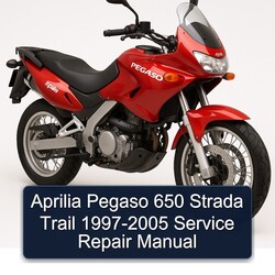 1997-2005 Moto Guzzi Strada Aprilia Pegaso 650 Trail Service Repair Workshop Manual PDF