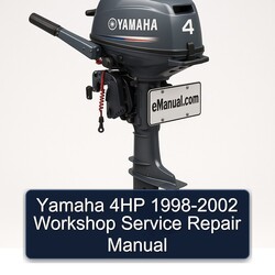 1998-2002 Yamaha 4HP Service Repair Workshop Manual PDF