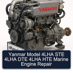Yanmar Model 4LHA STE DTE HTE Marine Engine Service Repair Workshop Manual PDF