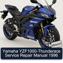 1996 Yamaha YZF Models Yzf1000-thunderace Service Repair Workshop Manual PDF