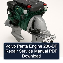 Volvo Penta Engine 280-DP Service Repair Workshop Manual PDF