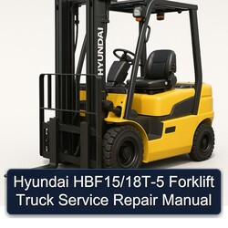 Hyundai Hbf15/18t-5 Forklift Truck Service Repair Workshop Manual PDF