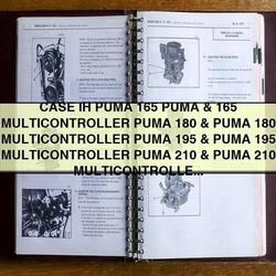 Case IH Puma 165, 165 Multicontroller, 180, 180 195, 195 210, 210 Multicontroller Tractor Shop Service Repair Workshop Manual PDF