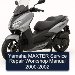 2000-2002 Yamaha Maxter Service Repair Workshop Manual PDF