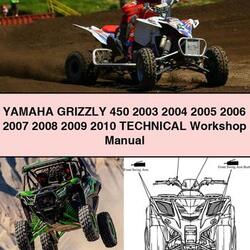 2003-2010 Yamaha Grizzly 450 Technical Service Repair Workshop Manual PDF