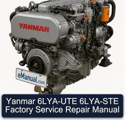 Yanmar 6LYA-UTE 6LYA-STE Service Repair Workshop Manual PDF