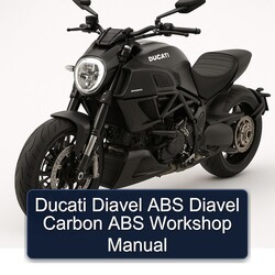 Ducati Diavel ABS Carbon Service Repair Workshop Manual PDF