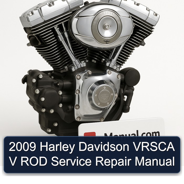 2009 Harley Davidson Model 125 Vrsca V ROD Service Repair Workshop Manual PDF