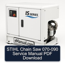 Stihl Chain Saw 070-090 Service Repair Workshop Manual PDF