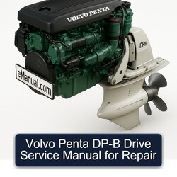 Volvo Penta DP-B Drive Service Repair Workshop Manual PDF