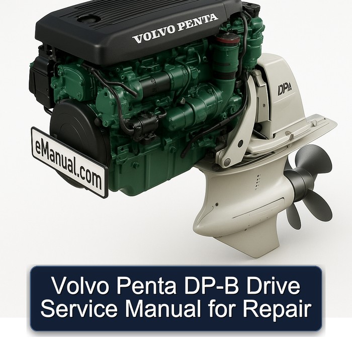 Volvo Penta DP-B Drive Service Repair Workshop Manual PDF