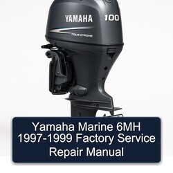1997-1999 Yamaha Marine 6MH Service Repair Workshop Manual PDF