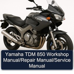 Yamaha TDM Models 850 Service Repair Workshop Manual PDF