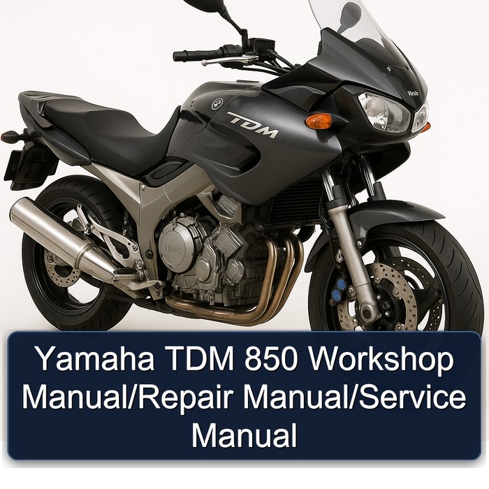 Yamaha TDM Models 850 Service Repair Workshop Manual PDF