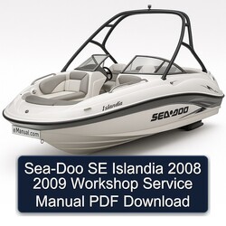 2008-2009 SEA-DOO SE Islandia Service Repair Workshop Manual PDF