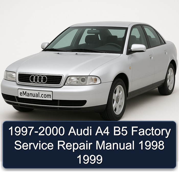 1997-2000 Audi A4 Service Repair Workshop Manual PDF