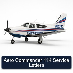Aero Commander 114 Letters Service Repair Workshop Manual PDF