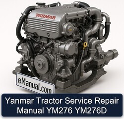 Yanmar Tractor YM276 YM276D Service Repair Workshop Manual PDF