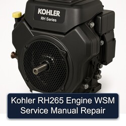 Kohler RH Series RH265 Engine WSM Service Repair Workshop Manual PDF
