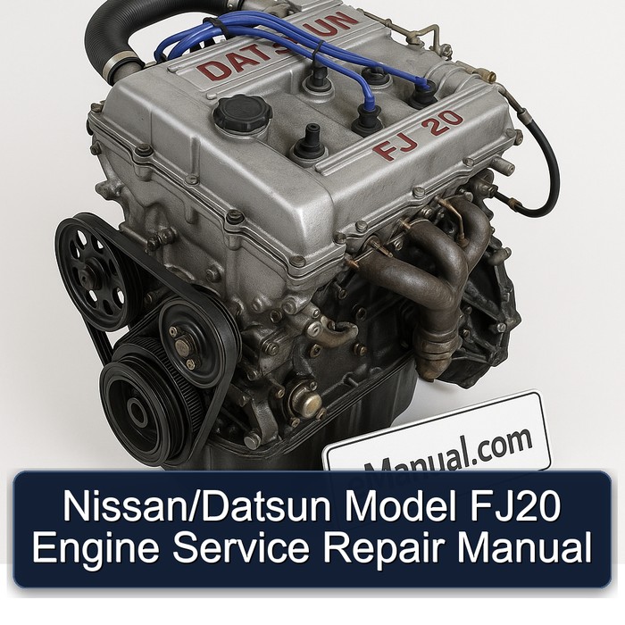 Datsun FJ20 Nissan/ Model Engine Service Repair Workshop Manual PDF