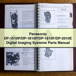 Panasonic Dp-1510p/dp-1810p/dp-1810f/dp-2010e Digital Imaging Systems Parts Catalog PDF