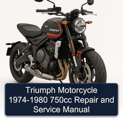 1974-1980 Triumph Motorcycle - 750CC Service Repair Workshop Manual PDF