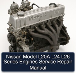 Nissan L26 Model L20A L24 Series Engines Service Repair Workshop Manual PDF