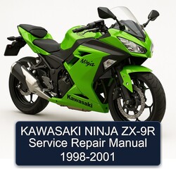 1998-2001 Kawasaki Ninja ZX-9R Service Repair Workshop Manual PDF
