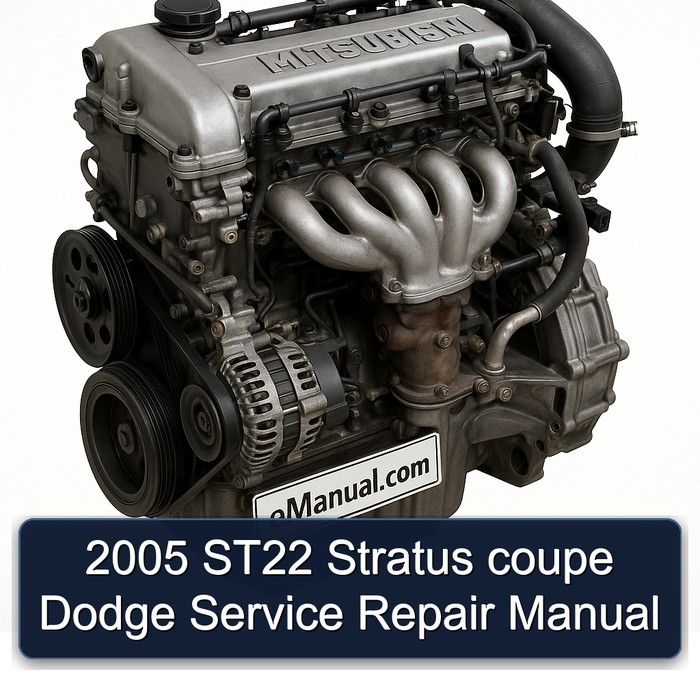2005 Mitsubishi 6 A Series ST22 Stratus Coupe Dodge Service Repair Workshop Manual PDF