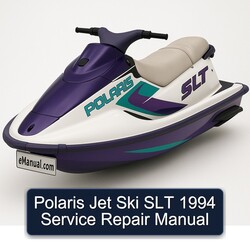 1994 Polaris Jet Ski SLT Service Repair Workshop Manual PDF