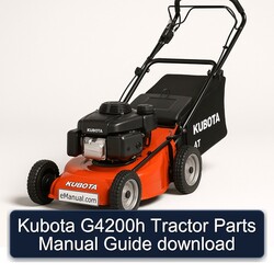 Kubota G4200H Tractor Parts Catalog PDF